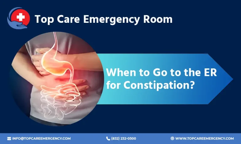 When to Go to the ER for Constipation